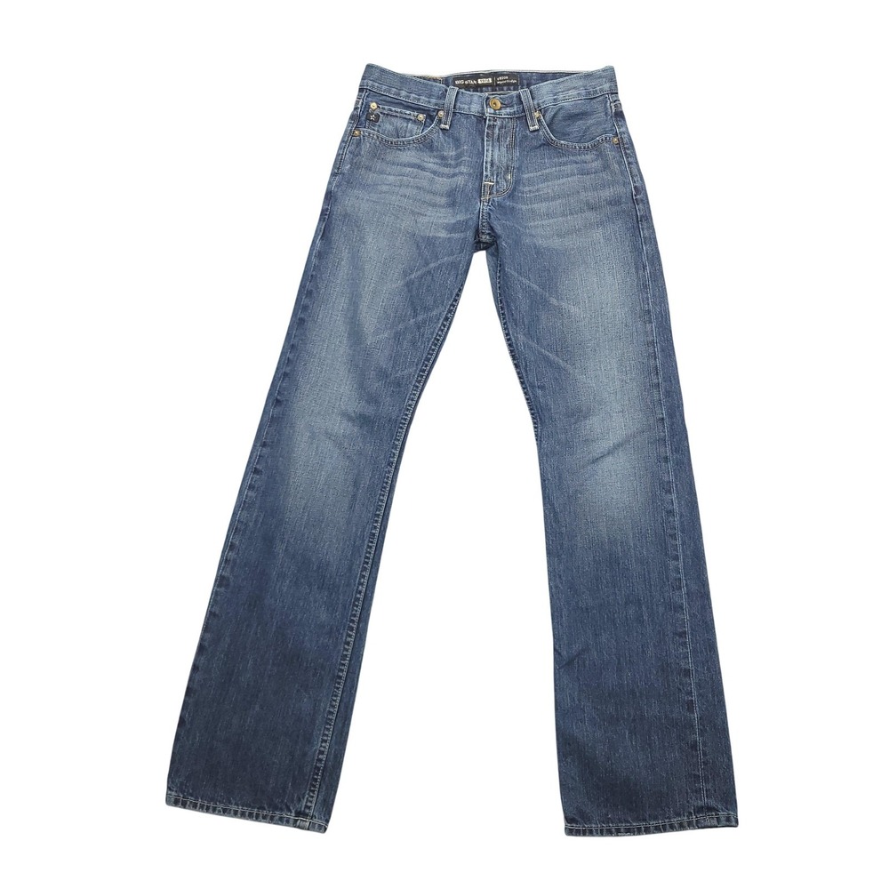 Big Star 1974 Union Jeans Mens 28x31 Blue Medium Wash Straight Leg Denim Pants